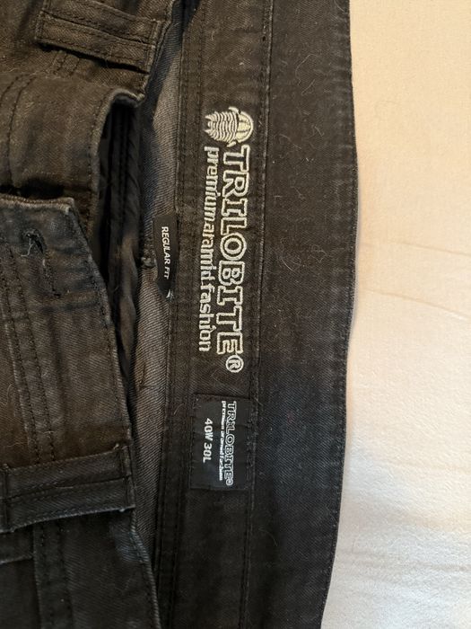 Pantaloni blugi moto barbati Trilobite - marimea 40W/30L - Regular Fit