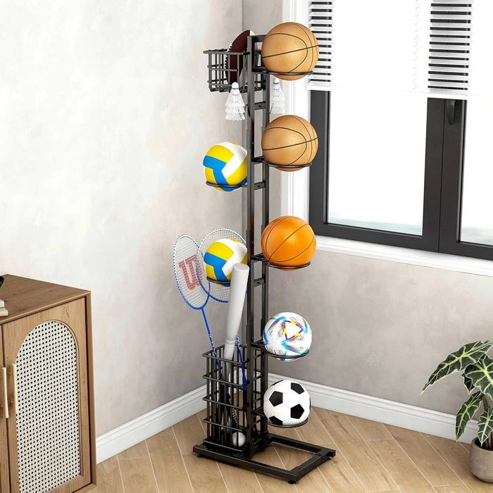 Raft de depozitare multifuncțional pentru echipamente sportive