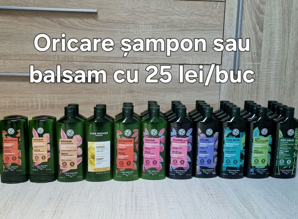 5 geluri de dus Cafea sau alte sortimente 400 ml, Yves Rocher