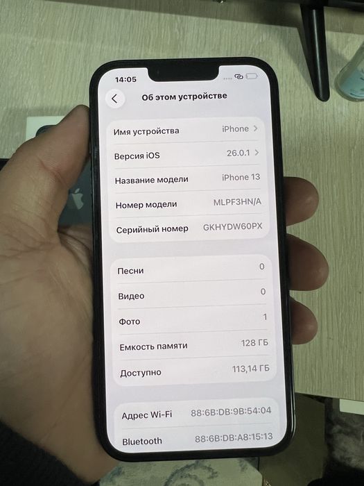 Продам айфон 13 90акб