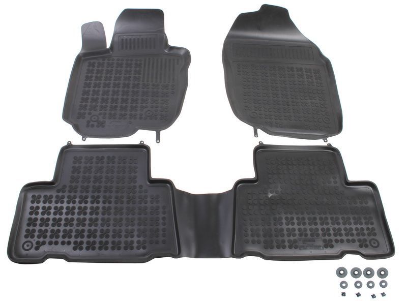 Set covorase auto din cauciuc Toyota RAV 4 2006-2012, 5-usi, EU, presuri tip tavita marca Rezaw Plast
