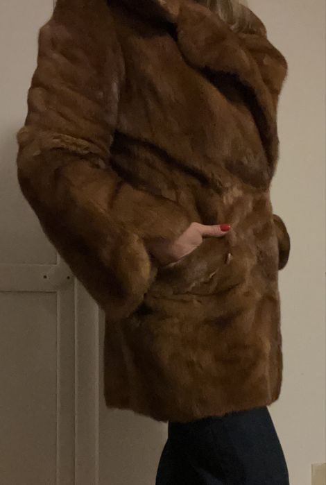 Haină blană naturală