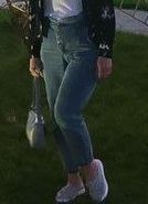 Джинсовые брюки  на 46-48 размер