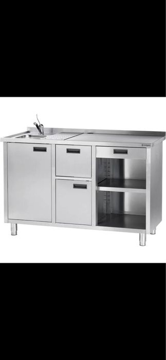 Mese de inox cu blat de teflon sau simple! Confectii inox!
