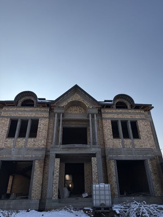 Продается участок Тузель 6-сот с готовым проектом 2 этажа с подвалом