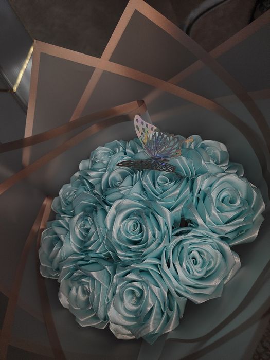 Розы ручной работы