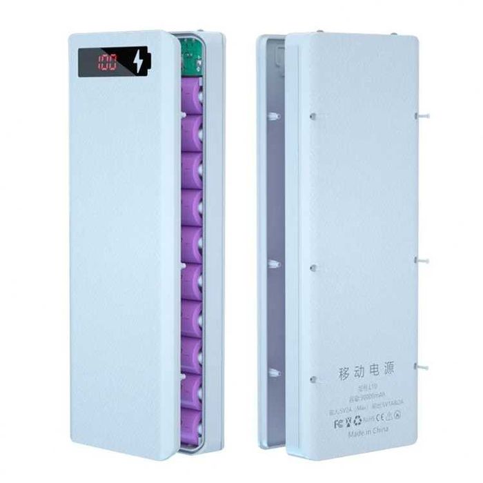 DPLUS L8 20000mAh Външна Батерия Power Bank Реален Капацитет Дисплей