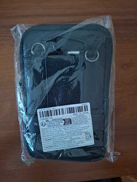 Малка кожена чанта унисекс 2бр