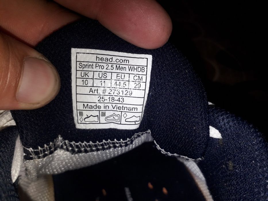 Adidasi Tenis Head Sprint Pro 2.5 marimea 45.5 Vietnam