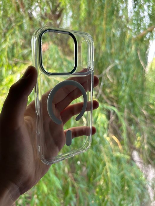 Husă Transparentă MagSafe – Protecție Premium pentru Telefon