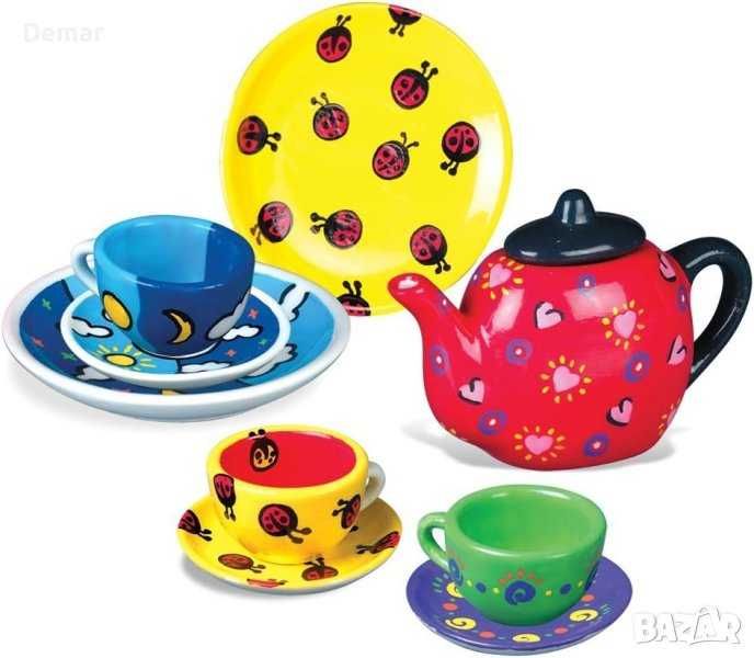 Комплект за рисуване на чаено парти за деца