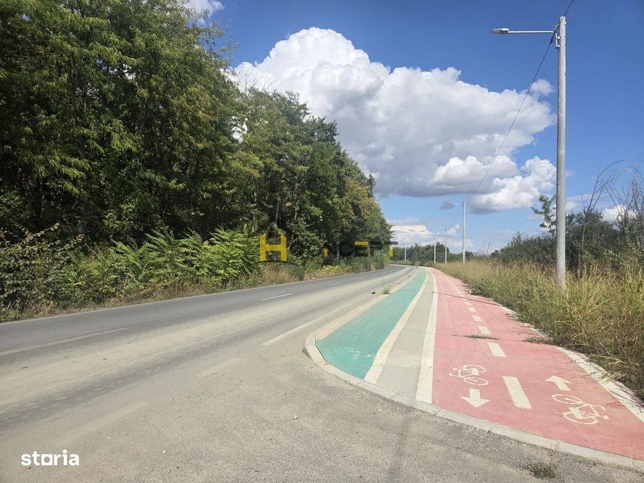 Teren 7 euro mp str asfaltata langa padure Colibasi Campurelu