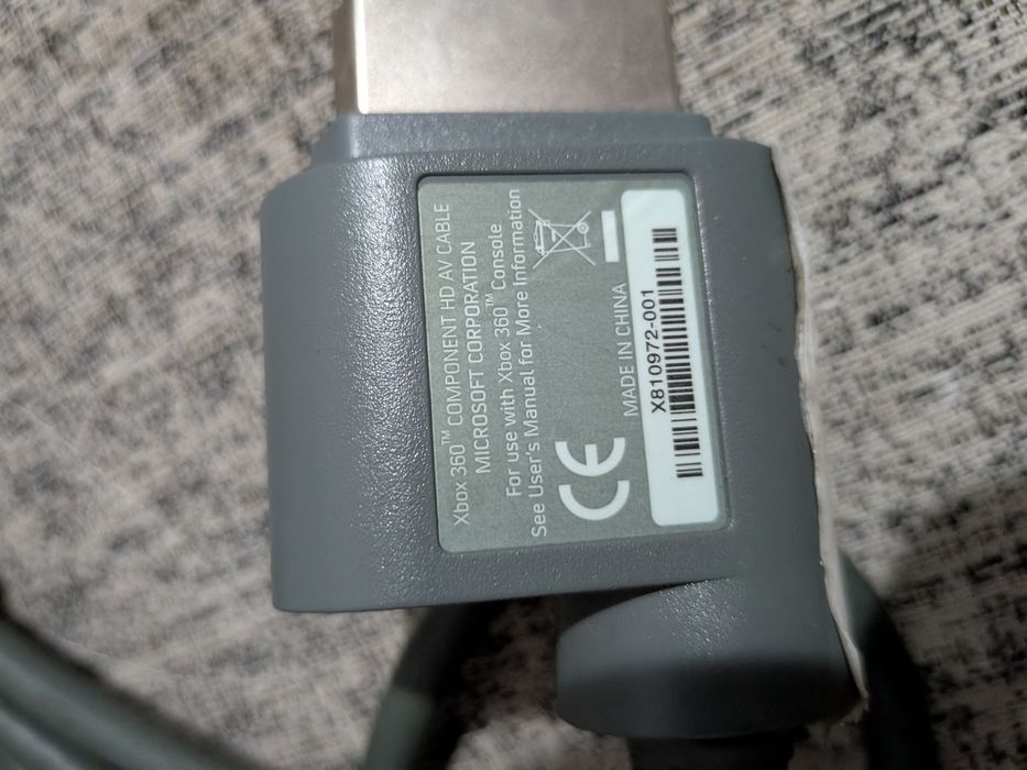 Cablu AV xbox 360 phat si adaptor scart