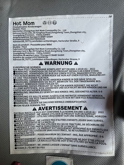 Cărucior 2 in 1 de vanzare!