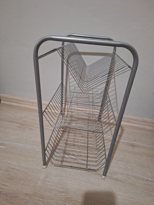 Сешоар за Съдове .На две нива . Запазен .Метален .