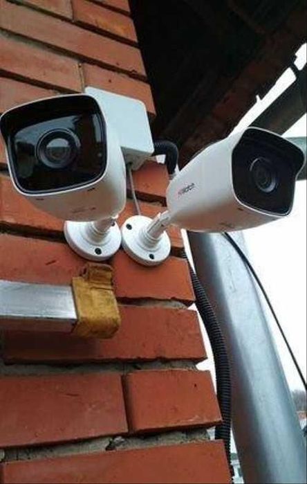 Установка камер видеонаблюдения