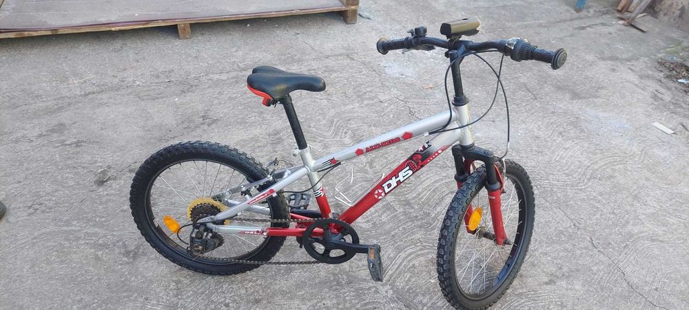 bicicleta copii,cadru aluminiu,roti de 20 inch