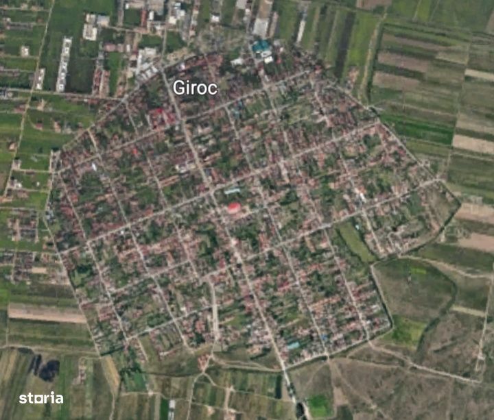 Giroc - 2 ha - teren extravilan- front 56 m