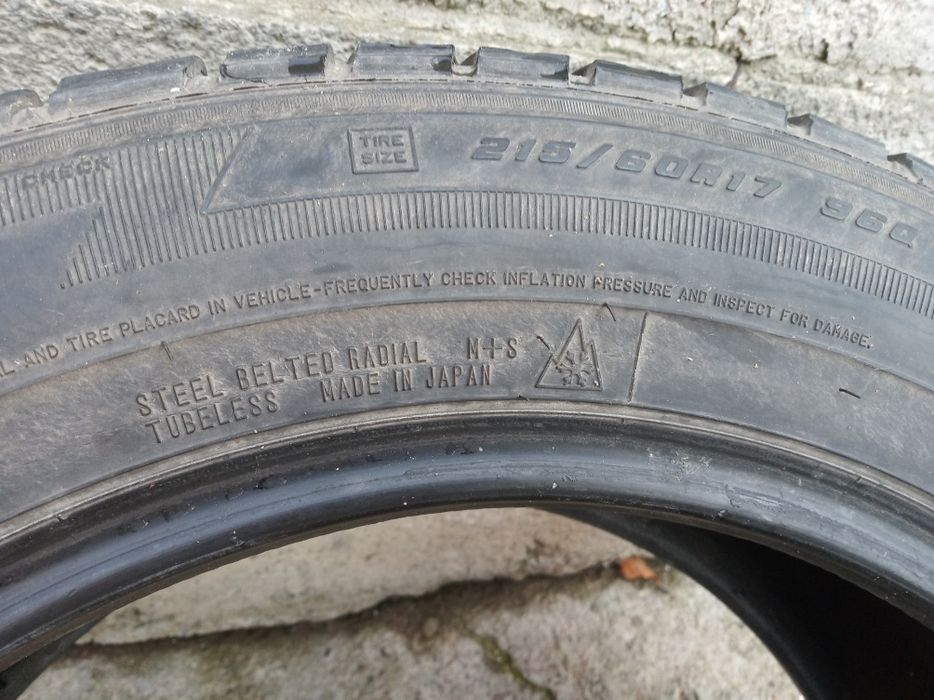 Две покрышки goodyear r17