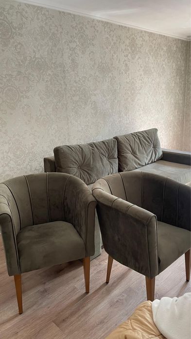 диван трансформер с кресломи