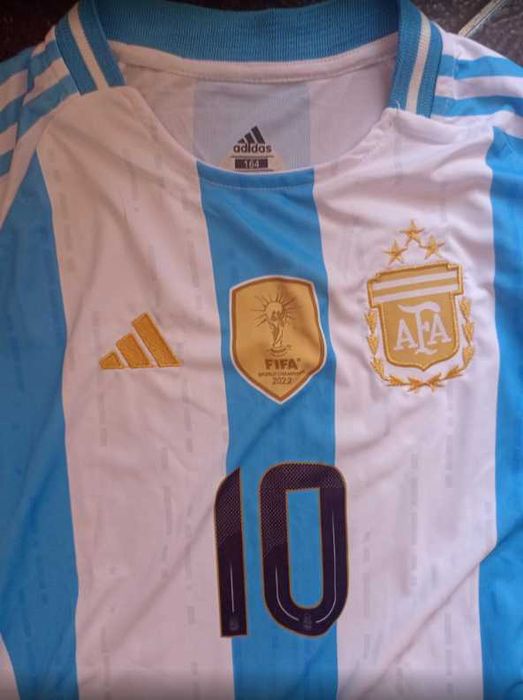 Оригинален детски екип на Аржентина - Лионел Меси - размер 164