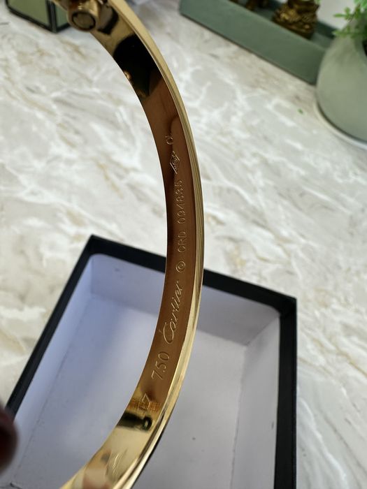 Set bratari Cartier si Van Cleef Gold 17/18 cm