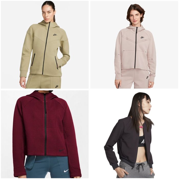 Дамски долнища и горнища Nike Tech - различни размери