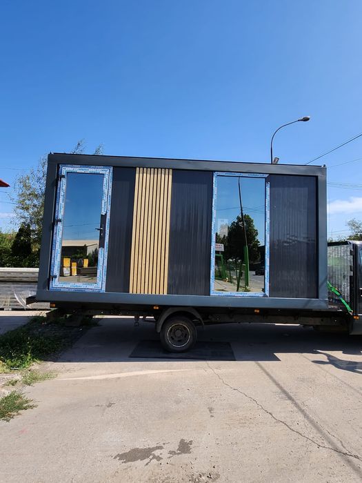 Container cu lambriu Cafenea fast-food magazin