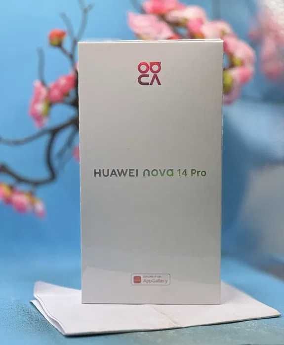 НОВ!!! HUAWEI Nova 14 PRO 6.78 “, 512 GB, RAM 12 GB, Blue