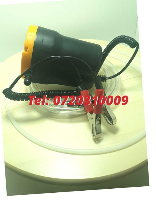 Unitate Transfer Orice Lichid De Tras Ulei Lichide 150L Ora 12V Pentru Transfer Lichide Tehnice Alimentare 12V Auto Utila Pentru Garaj Service Si Ate