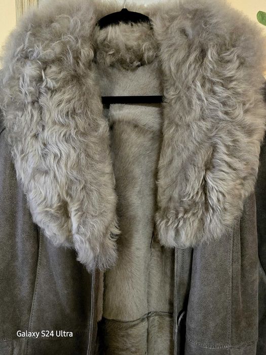 Haină de blană piele naturală