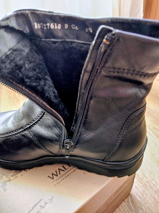 Мъжки боти естествена кожа с каракол Waldlaufer no. 42,5