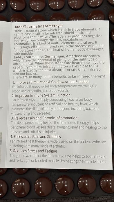 Туманиевый мат электрический