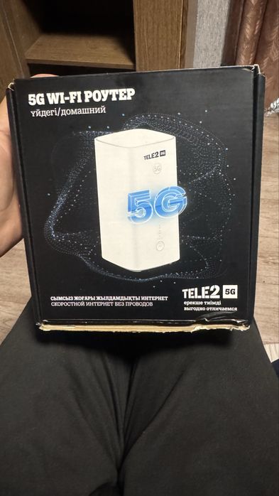 Роутер Tele2 5G  Продается в хорошем состоянии.