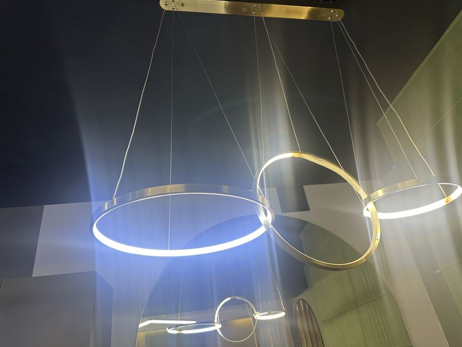 Люстра Светильник Кольца