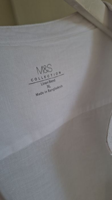 Льняная рубашка от Marks&Spenser