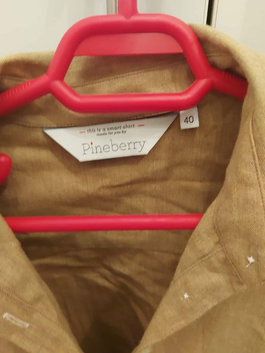 Curier gratuit 1 sept  + Rochie Camasa BEJ Pineberry 100% va