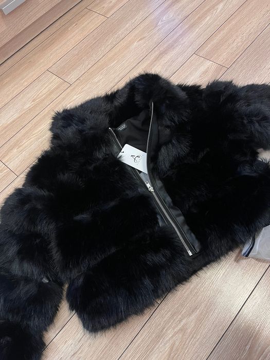 ХИТ Палто с косъм