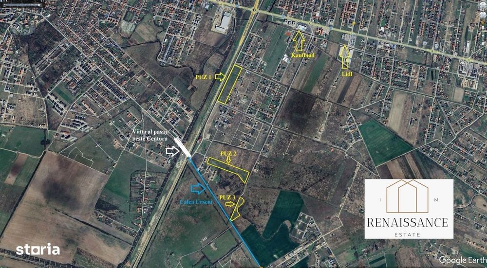 PUZ aprobat 6159mp Mosnita Noua, Calea Urseni - 80 apartamente