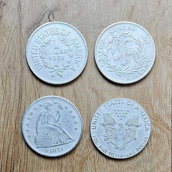 Американски долар монета 8 броя монети