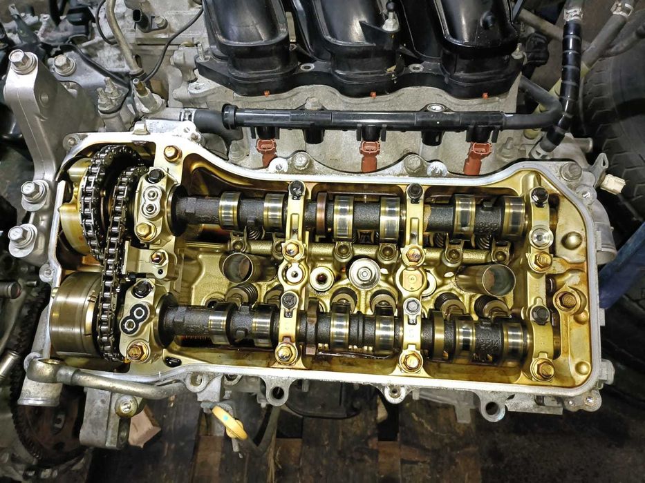 Привозной двигатель 2GR-FE с объемом 3,5.