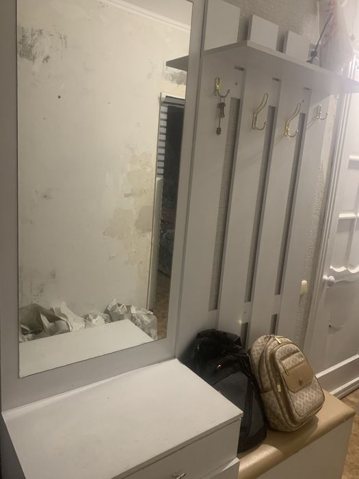 Шкафы для прихожей 2 шкафа с зеркалом