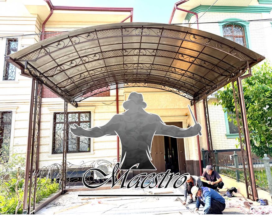 Хай Тек огрождения решётки навес перила darvoza лексан reshotka naves