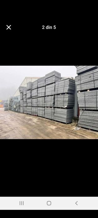 Grătare zincate la diferite dimensiuni debitam la dimensiunea dorită d