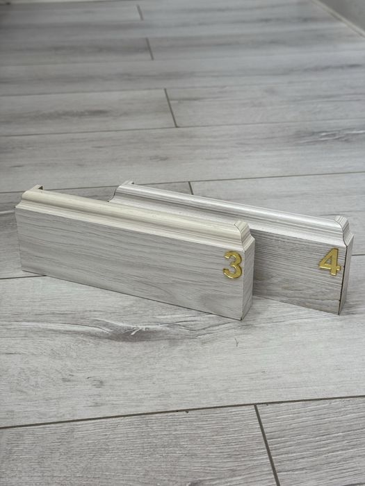 плинтус из МДФ крашеный