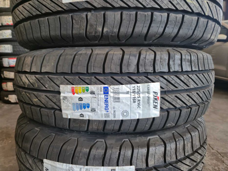 4 Anvelope de VARA - 225/75/16C 118/116R - RIKEN CargoSpeed - NOU - DOT 2023 !