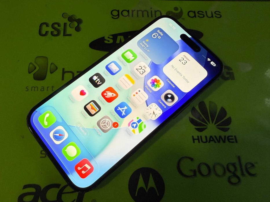 iPhone 15 256gb фабрично отключен.Гаранция