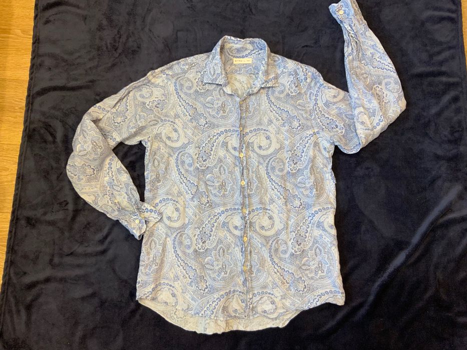 Etro-оригинална риза ,лен ,50 л