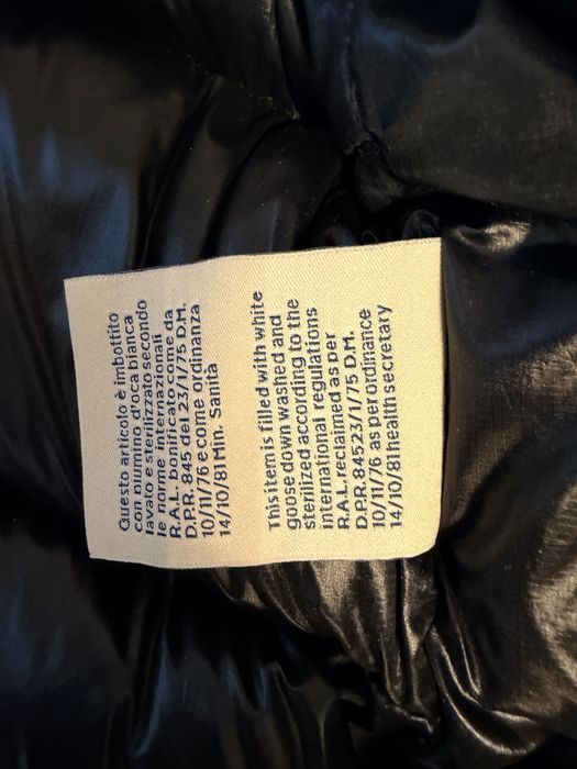Geaca Moncler Maya - Marimea 3 - Negru lucios