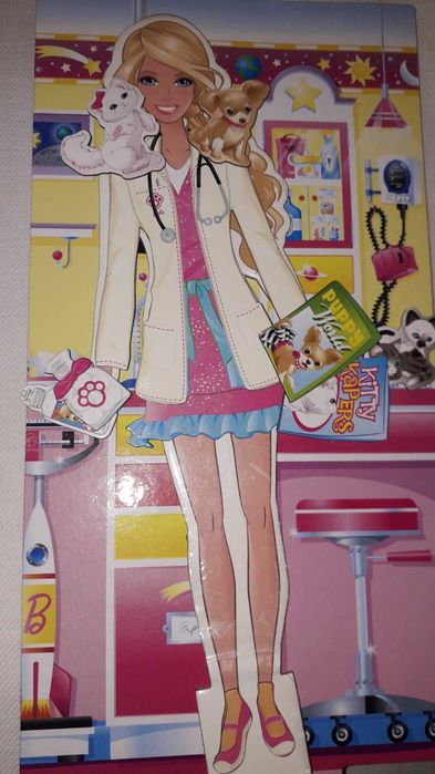 Barbie dress up with magnets